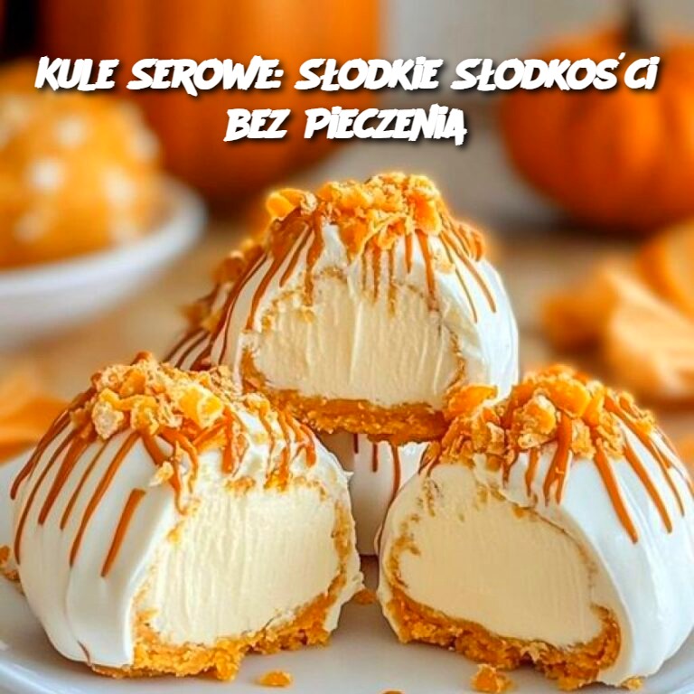 Kule Serowe: Słodkie Słodkości bez Pieczenia 🎉