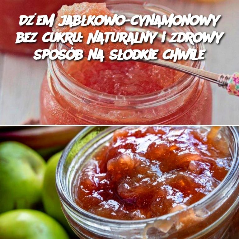 Dżem Jabłkowo-Cynamonowy Bez Cukru: Naturalny i Zdrowy Sposób na Słodkie Chwile