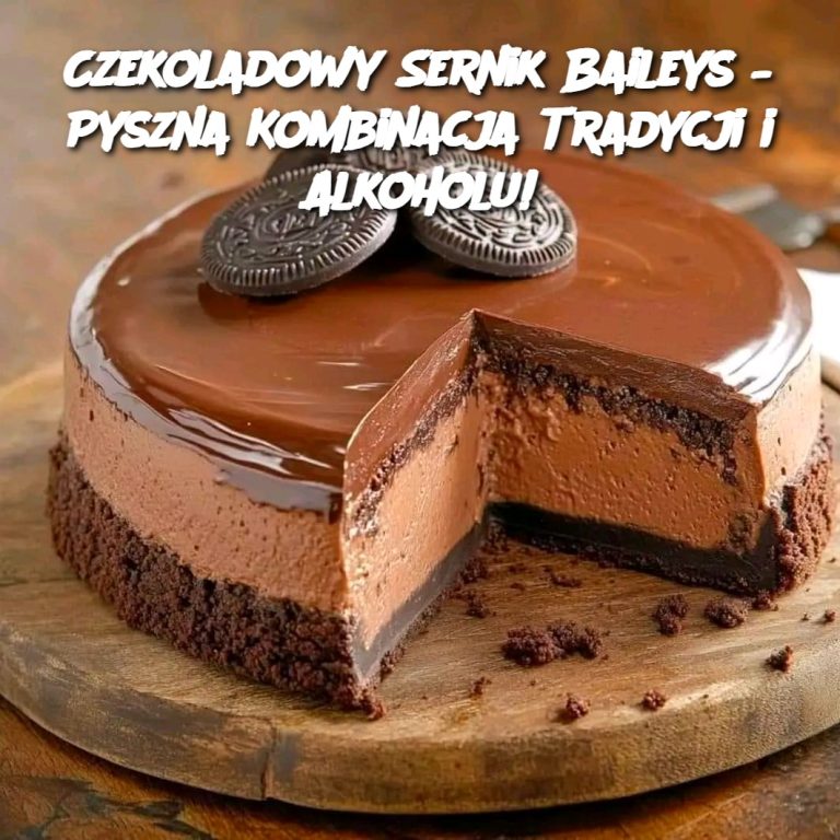 Czekoladowy Sernik Baileys – Pyszna Kombinacja Tradycji i Alkoholu!