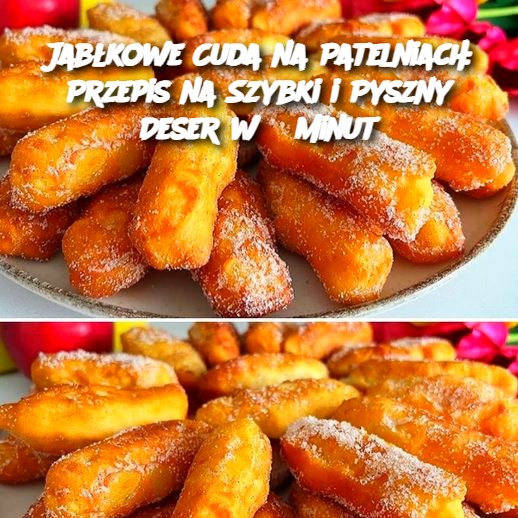 Jabłkowe Cuda na Patelniach: Przepis na Szybki i Pyszny Deser w 5 Minut 🍎✨