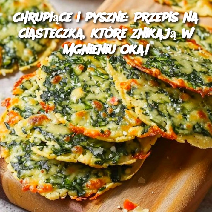 Chrupiące i pyszne: Przepis na ciasteczka, które znikają w mgnieniu oka!