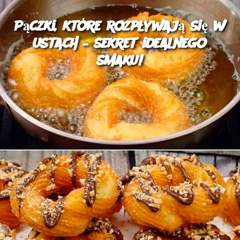 Pączki, które rozpływają się w ustach – sekret idealnego smaku! 🍩