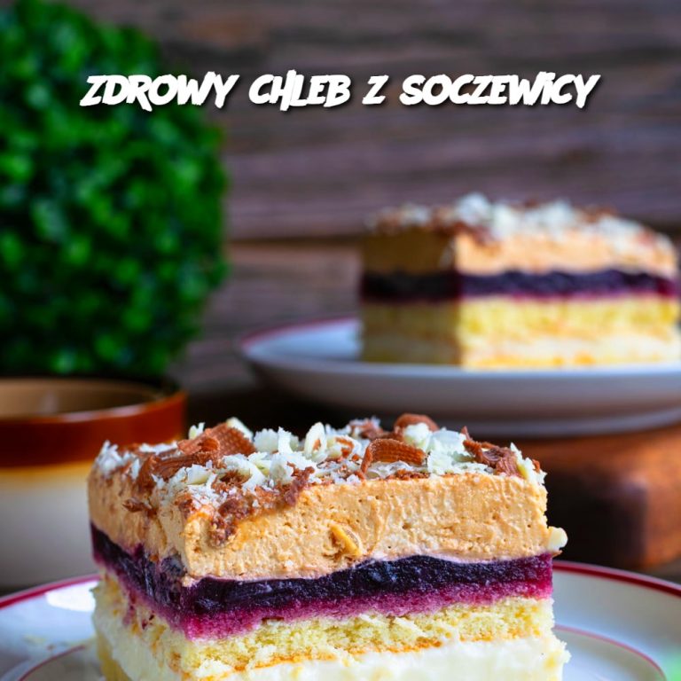 Zdrowy chleb z soczewicy