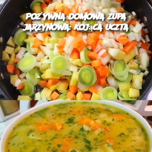 Pożywna domowa zupa jarzynowa: Kojąca uczta 🍲