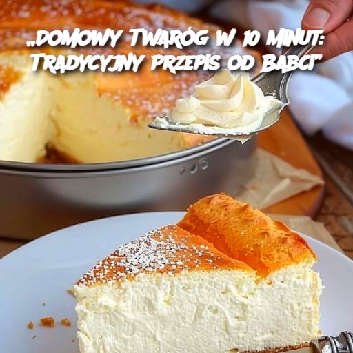 Domowy Twaróg w 10 Minut: Tradycyjny Przepis od Babci