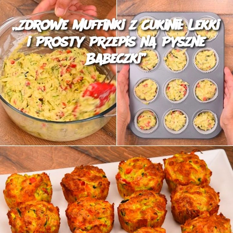 Zdrowe Muffinki z Cukinii: Lekki i Prosty Przepis na Pyszne Babeczki 🍋🥒