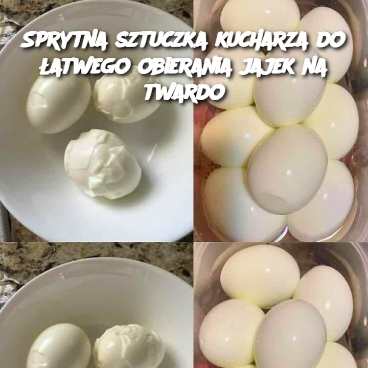 Sprytna sztuczka kucharza do łatwego obierania jajek na twardo 🥚