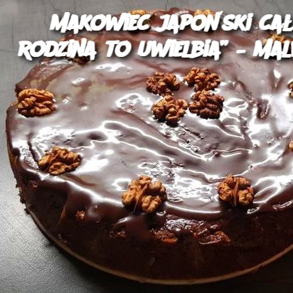 Makowiec Japoński – Ulubieniec Całej Rodziny 🍰