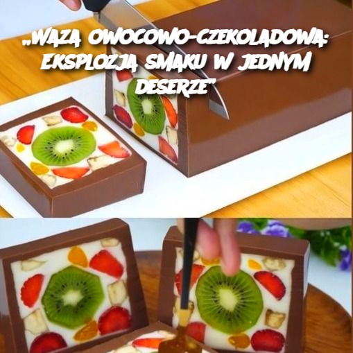 Waza owocowo-czekoladowa: Eksplozja smaku w jednym deserze