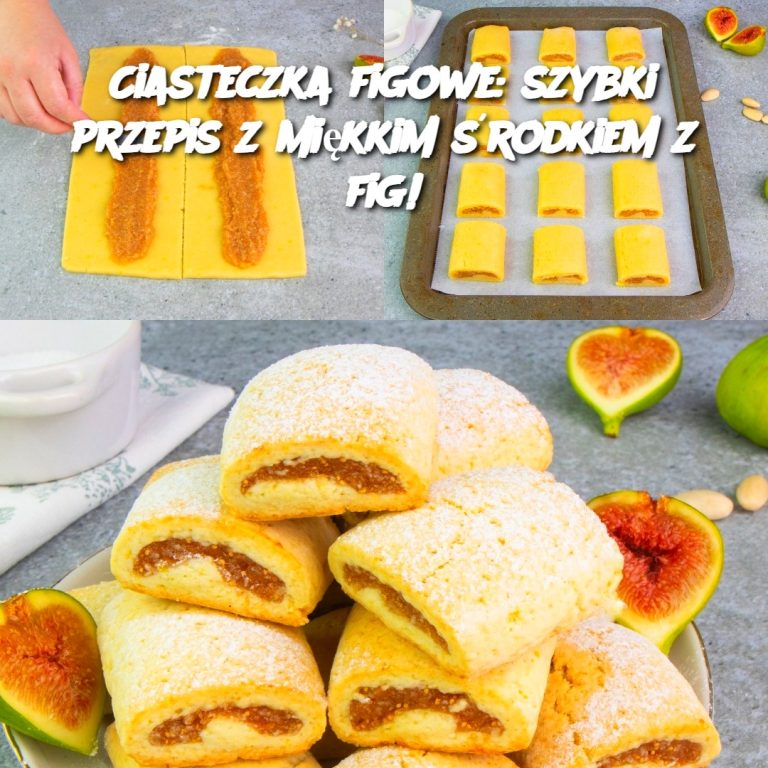 Ciasteczka Figowe: Szybki Przepis z Miękkim Środkiem z Fig! 🍪