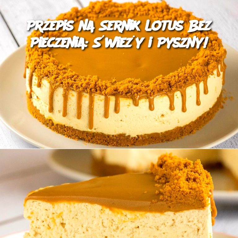 Sernik Lotus Bez Pieczenia: Świeży i Pyszny!