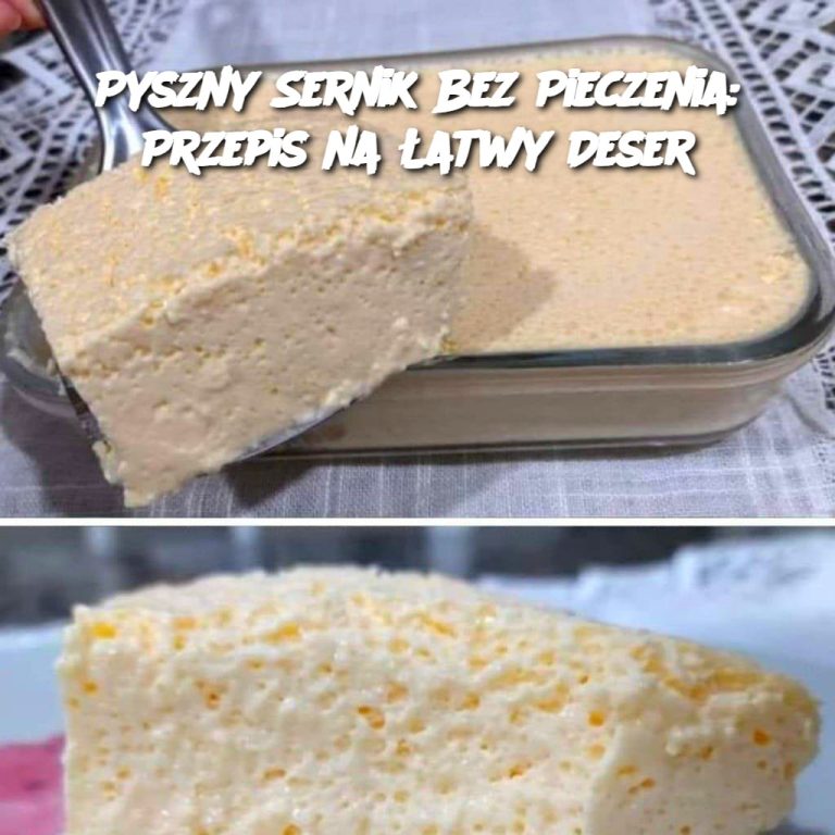 Pyszny Sernik Bez Pieczenia: Przepis na Łatwy Deser 🍰