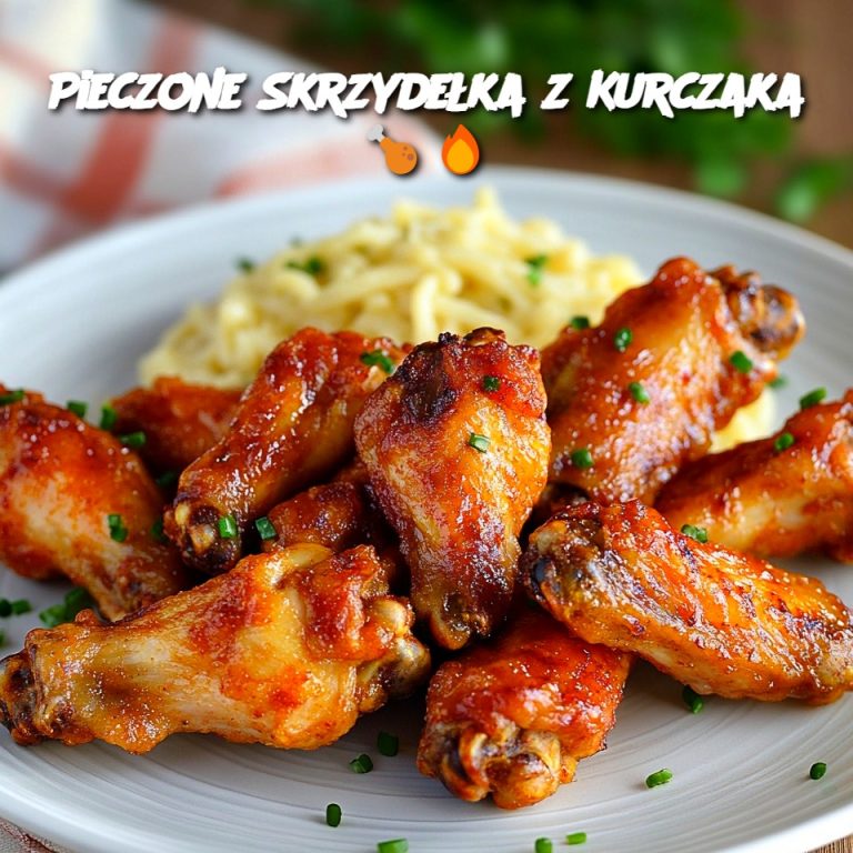 Pieczone Skrzydełka z Kurczaka 🍗🔥