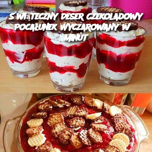 Świąteczny Deser: Czekoladowy Pocałunek Wyczarowany w 5 Minut 🎄🍫