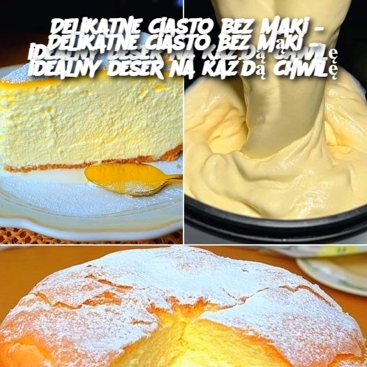 Delikatne ciasto bez mąki – idealny deser na każdą chwilę