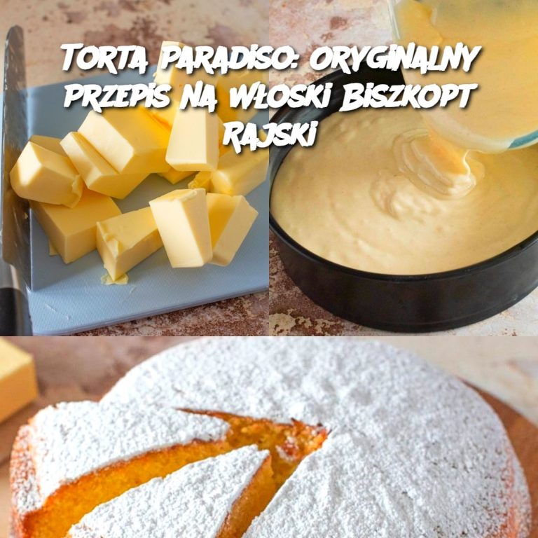 Torta Paradiso: Oryginalny Przepis na Włoski Biszkopt Rajski 🍰