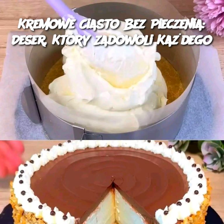 Kremowe Ciasto Bez Pieczenia: Deser, Który Zadowoli Każdego 🍰