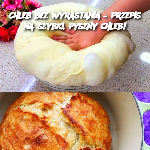 Chleb bez wyrastania – Przepis na szybki, pyszny chleb! 🍞