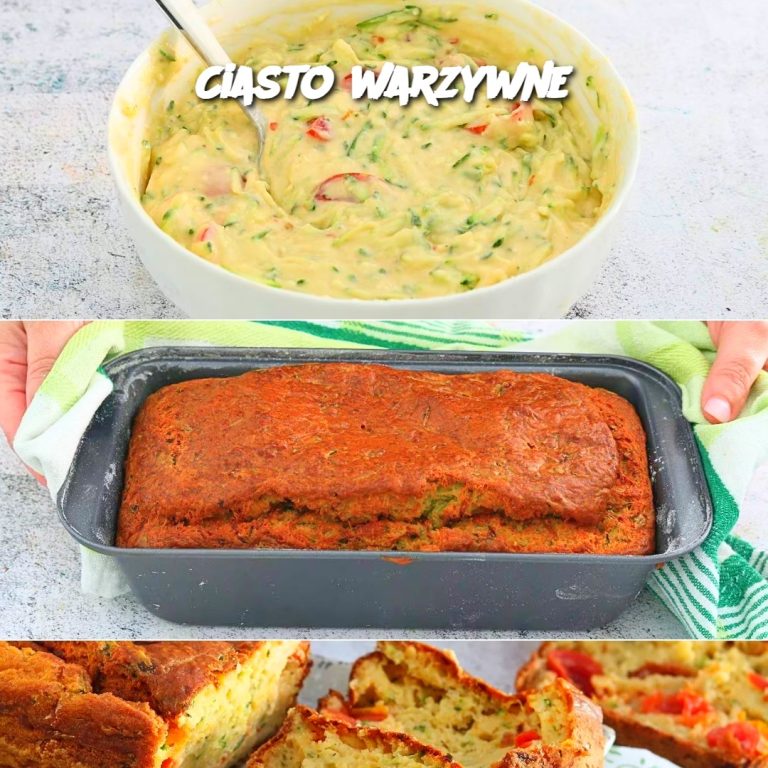 Ciasto Warzywne – Zdrowa Alternatywa dla Klasycznych Wypieków 🍅🥕🥬