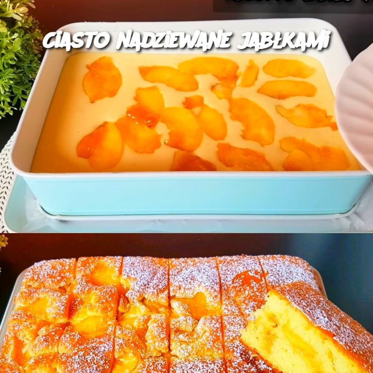 Ciasto Nadziewane Jabłkami 🍎 – Tradycyjny Smak w Nowoczesnym Wydaniu