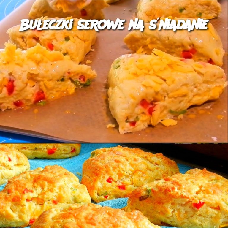 Bułeczki serowe na śniadanie 🍞🧀