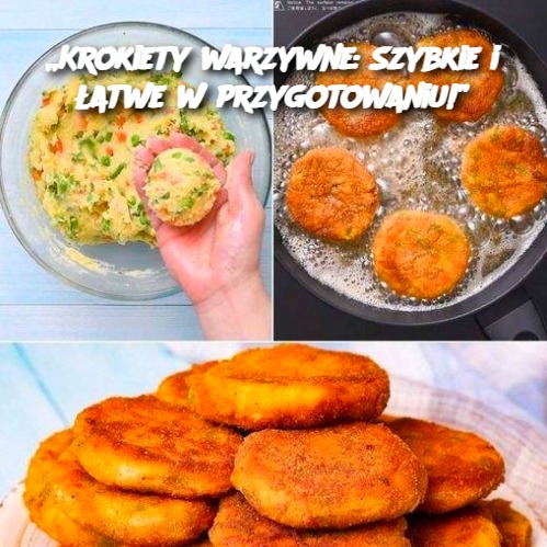 Krokiety warzywne: Szybkie i łatwe w przygotowaniu!