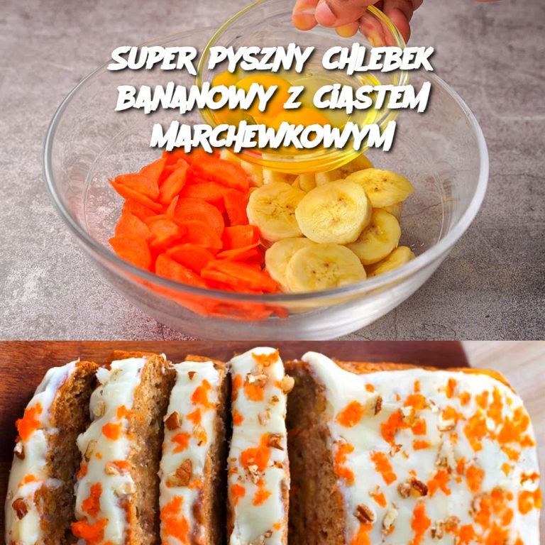 Super Pyszny Chlebek Bananowy z Ciastem Marchewkowym 🍌🥕