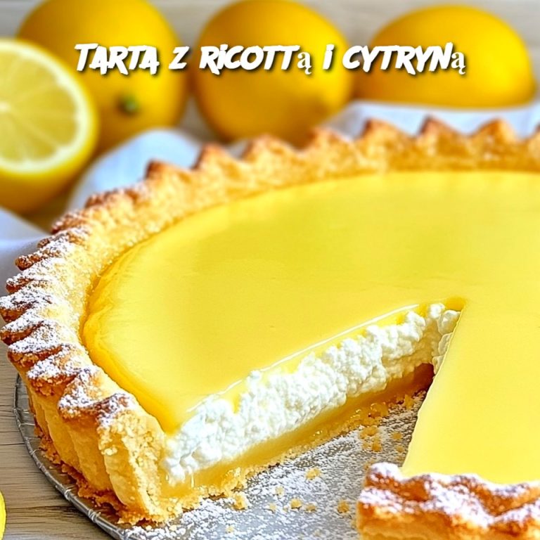 Tarta z Ricottą i Cytryną 🍋