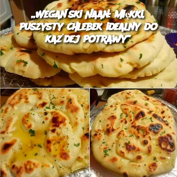 Wegański Naan: Miękki, Puszysty Chlebek Idealny do Każdej Potrawy