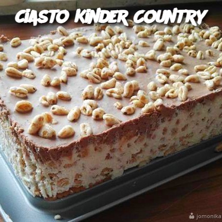 Ciasto Kinder Country 🍫