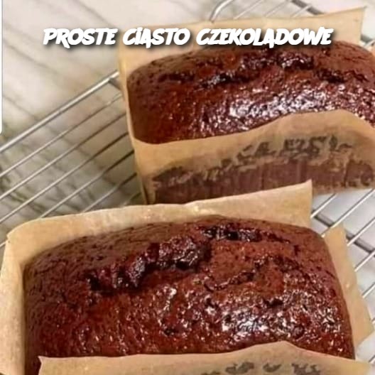 Proste Ciasto Czekoladowe 🍫