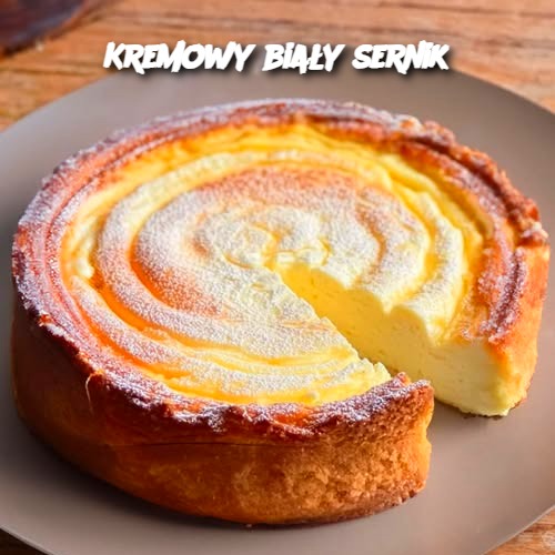 Kremowy Biały Sernik