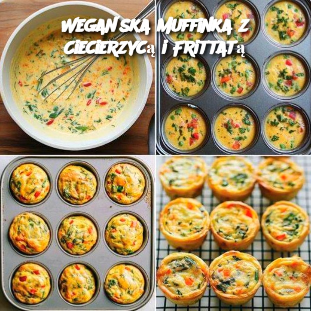 Wegańska Muffinka z Ciecierzycą i Frittatą