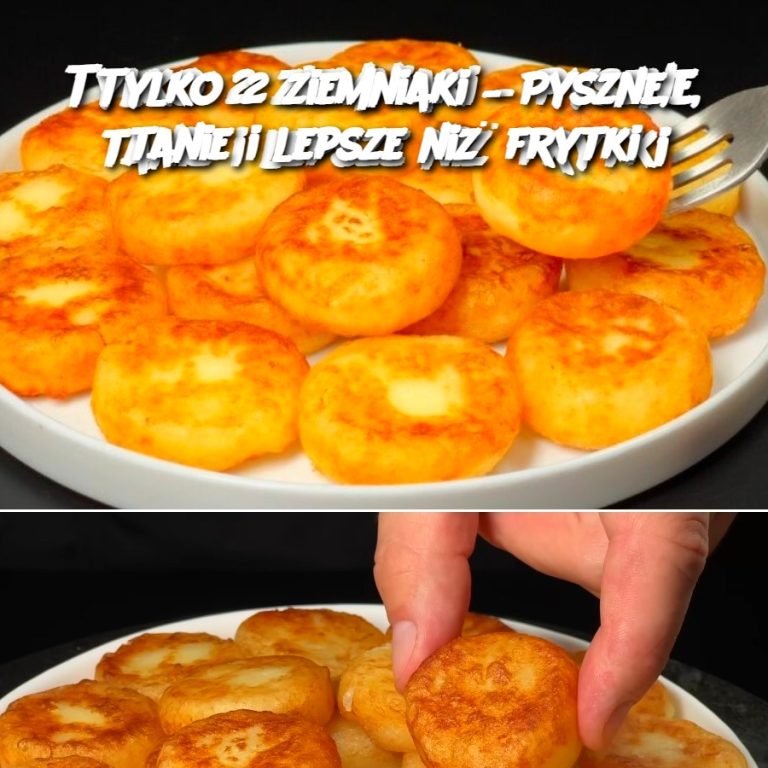 Tylko 2 ziemniaki – Pyszne, tanie i lepsze niż frytki