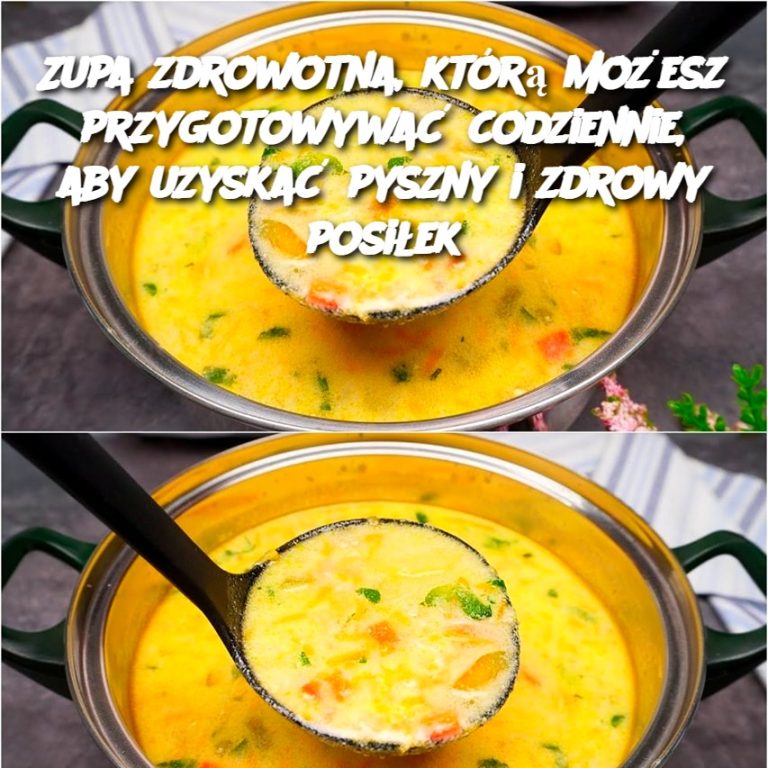 Zupa zdrowotna, którą możesz przygotowywać codziennie, aby uzyskać pyszny i zdrowy posiłek 🥣