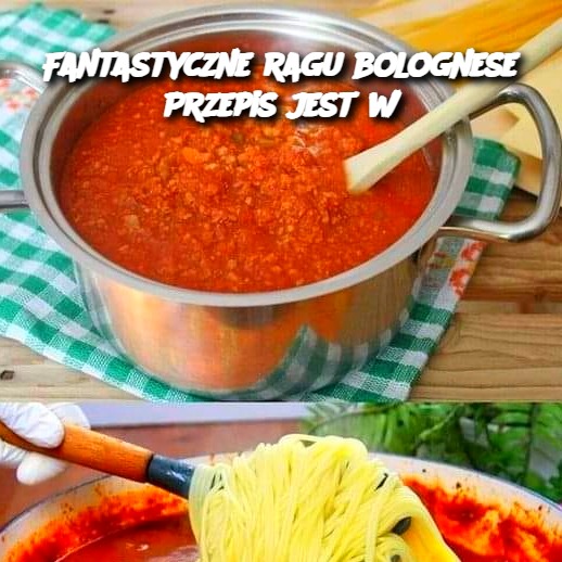 Fantastyczne Ragu Bolognese