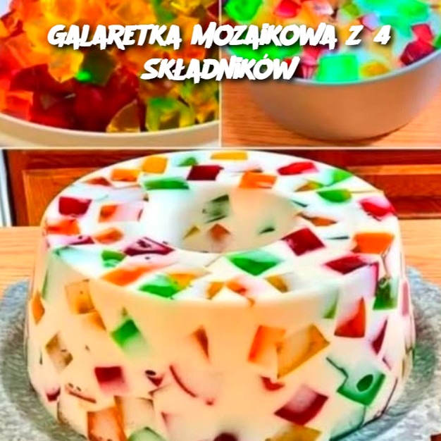 Galaretka Mozaikowa z 4 Składników 🍮