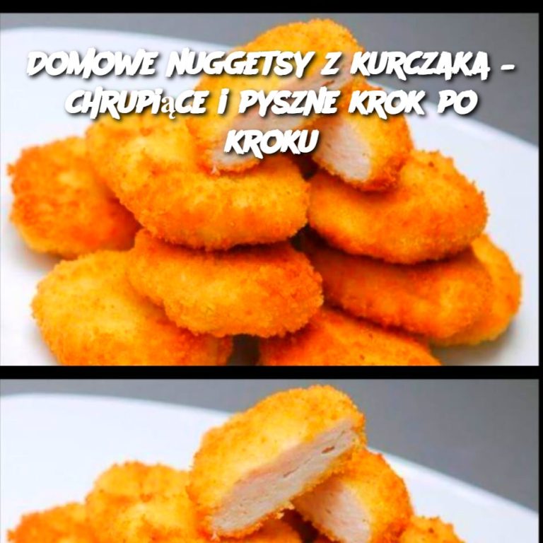 Domowe Nuggetsy z Kurczaka – Chrupiące i Pyszne Krok po Kroku 🍗✨