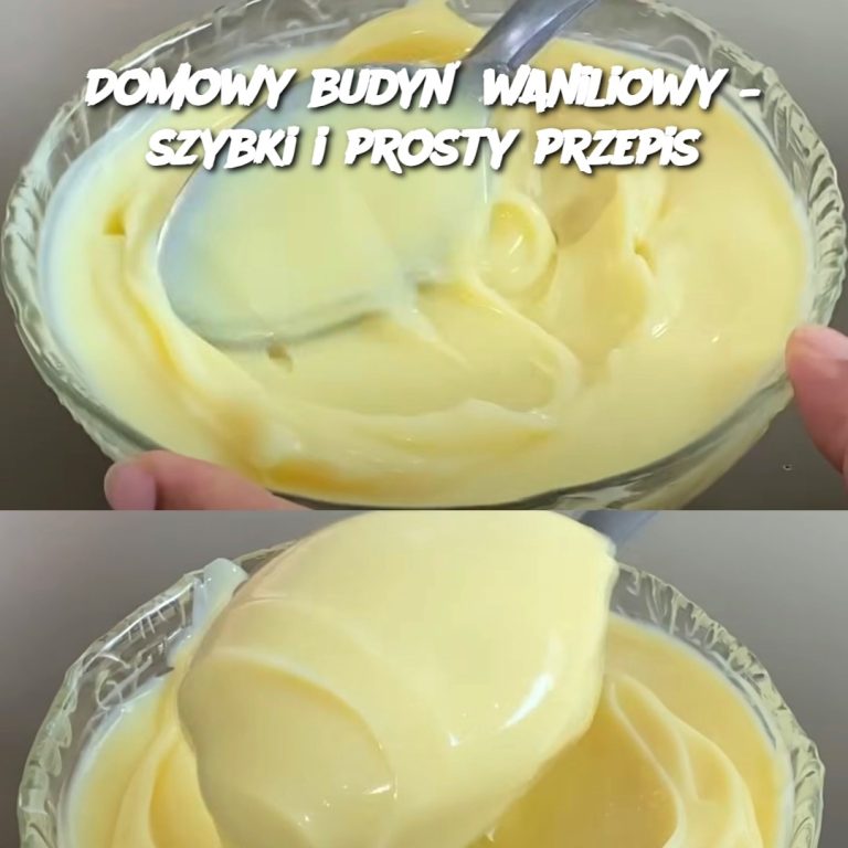 Domowy Budyń Waniliowy – Szybki i Prosty Przepis 🍮