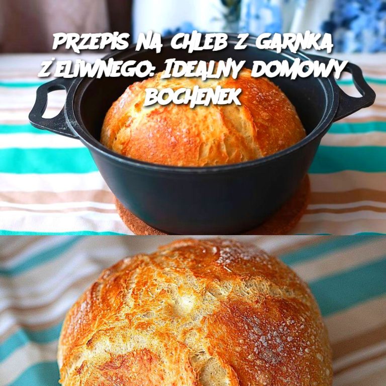 Przepis na chleb z garnka żeliwnego: Idealny domowy bochenek 🍞