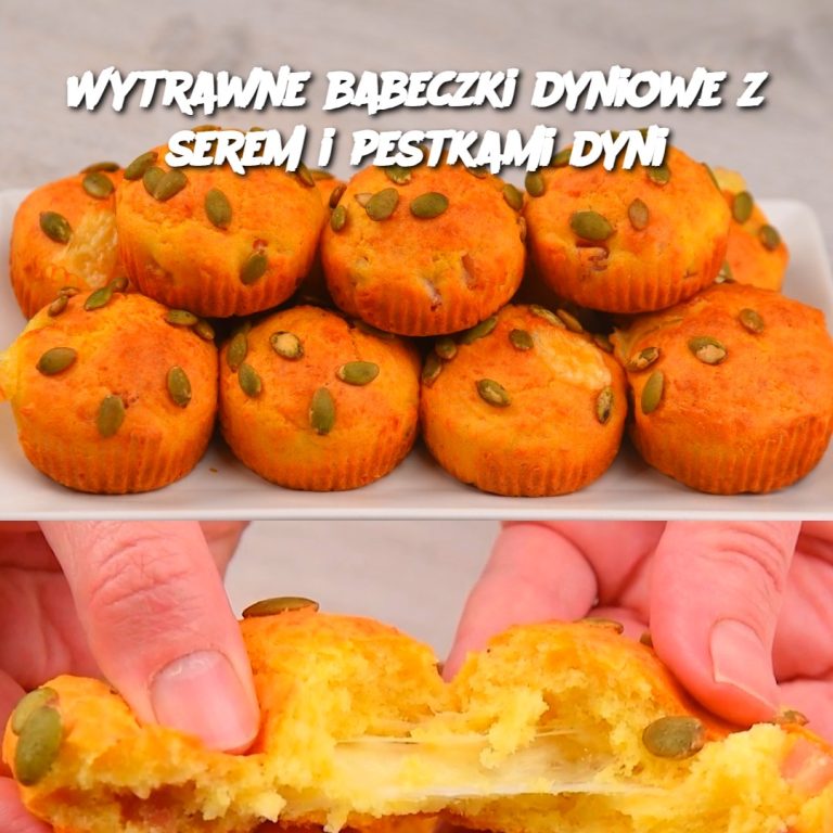 Wytrawne Babeczki Dyniowe z Serem i Pestkami Dyni 🍂🧀