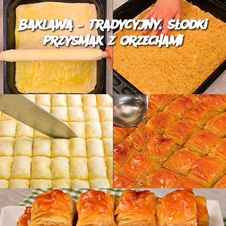 Baklawa – tradycyjny, słodki przysmak z orzechami