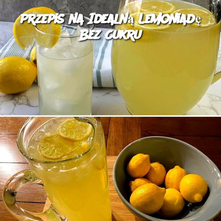 Przepis na Idealną Lemoniadę Bez Cukru