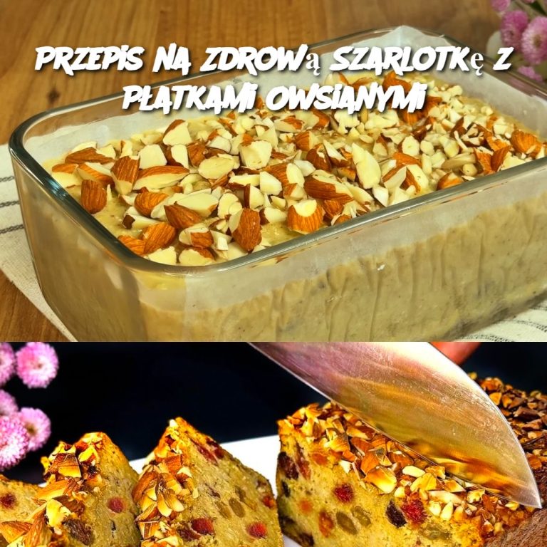 Zdrowa Szarlotka z Płatkami Owsianymi