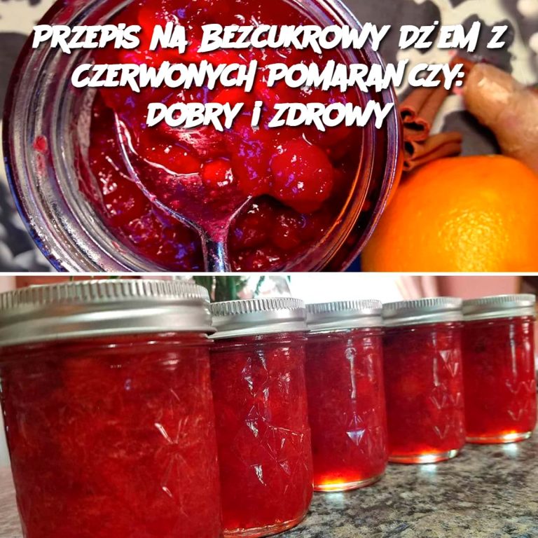 Bezcukrowy Dżem z Czerwonych Pomarańczy: Dobry i Zdrowy 🍊