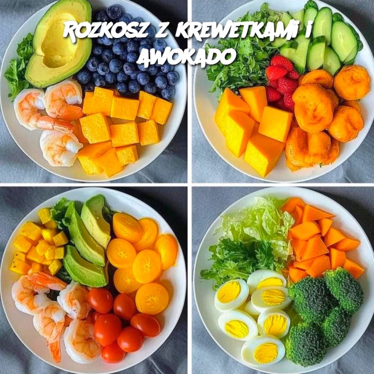 Rozkosz z krewetkami i awokado 🍤🥑