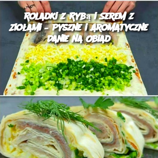 Roladki z Rybą i Serem z Ziołami – Pyszne i Aromatyczne Danie na Obiad 🍴