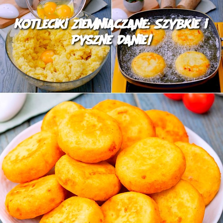 Kotleciki Ziemniaczane: Szybkie i Pyszne Danie! 🍽️