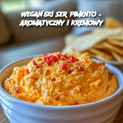 Wegański Ser Pimento – Aromatyczny i Kremowy 🧀🌱