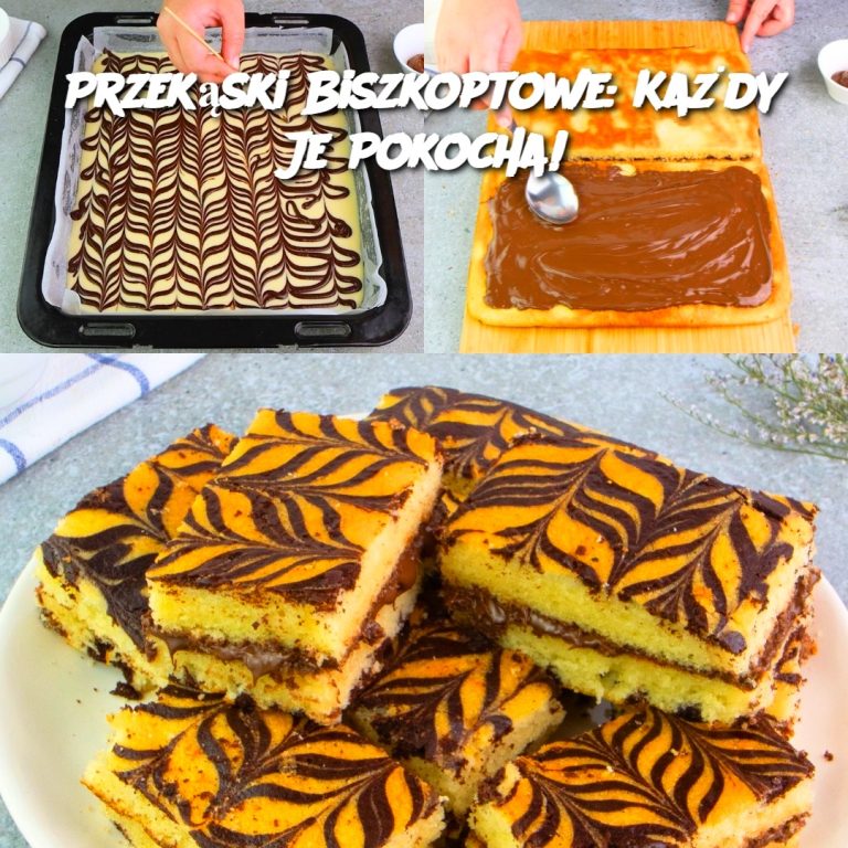 Przekąski Biszkoptowe: Każdy Je Pokocha! 🍰